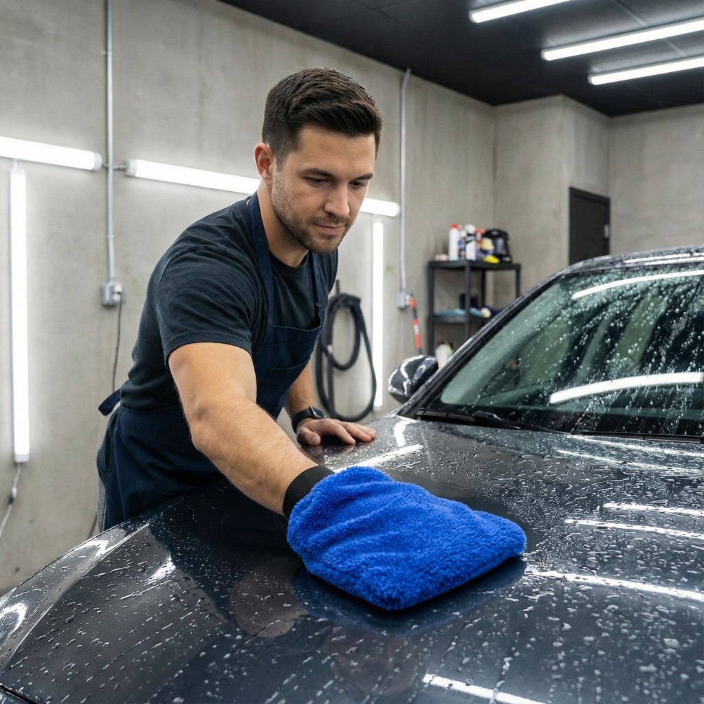 Auto detailing microfiber